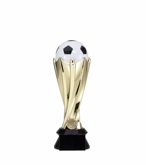 9 INCH PLASTIC WORLD CUP SOCCER TROPHY