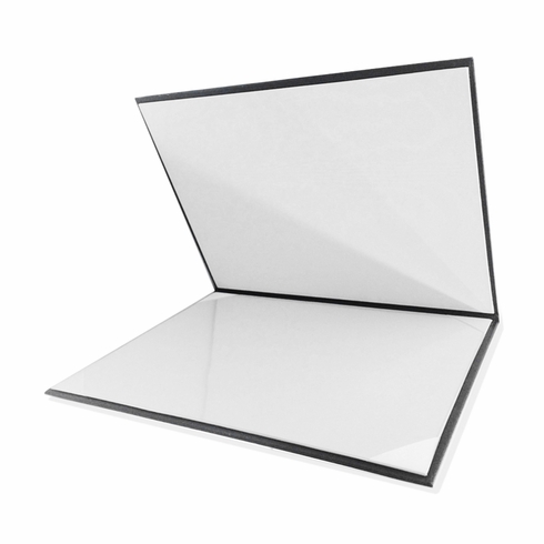 9 x 11-3/4 INCH BLACK CERTIFICATE HOLDER WITH 4 INCH GOLD UNITED STATES ARMY INSIGNIA MEDALLION