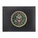 9 x 11-3/4 INCH BLACK CERTIFICATE HOLDER WITH 4 INCH UNITED STATES ARMY INSIGNIA MEDALLION 