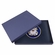 9 x 11-3/4 INCH BLUE CERTIFICATE HOLDER WITH 4 INCH UNITED STATES COAST GUARD INSIGNIA MEDALLION 