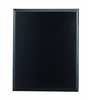 9 X 12 BLACK MATTE PLAQUE
