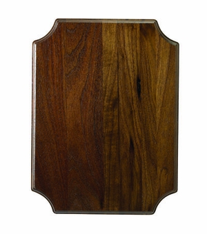 9 X 12 GENUINE WALNUT PLAQUE