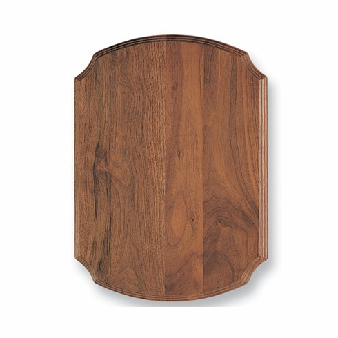 9 X 12  GENUINE WALNUT SHIELD