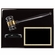 9 X 12 INCH EBONY PIANO FINISH GAVEL AND BLOCK PLAQUE