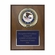 9 x 12 Inch Genuine Walnut Plaque with 4 Inch Department Of Justice Medallion Insert 