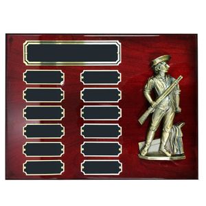 9 X 12 INCH MINUTEMAN PERPETUAL PLAQUE