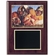 9 X 12 INCH WALNUT FINISH PHOTO PLAQUE HOLDS 5 X 7 PHOTO