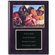 9 X 12 INCH WALNUT FINISH PHOTO PLAQUE HOLDS 5 X 7 PHOTO