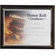 9 X 12 INCH WALNUT FINISH PLAQUE BOARD HOLDS 8 X 10 CERTIFICATE