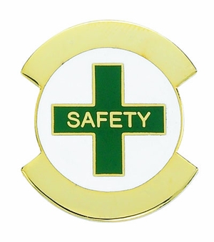 ACCIDENT-FREE SAFETY PIN, BLANK BARS