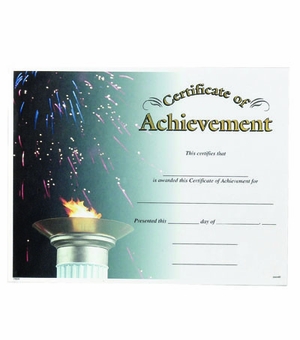 ACHIEVEMENT CERTIFICATE