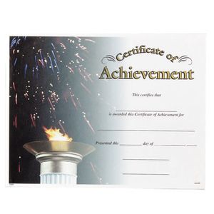 ACHIEVEMENT CERTIFICATE