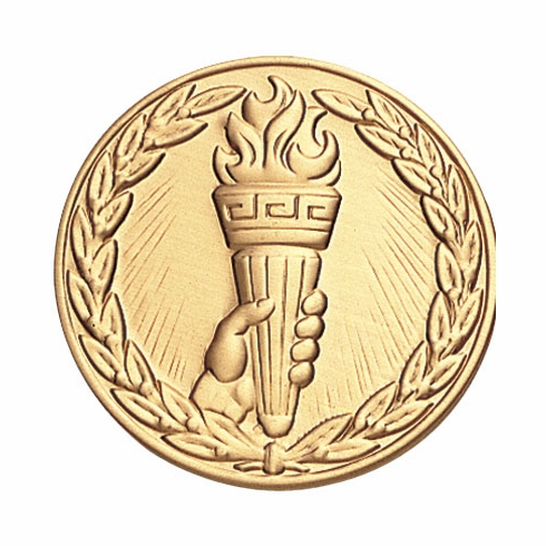 ACHIEVEMENT TORCH, 2 INCH STAMPED INSERT