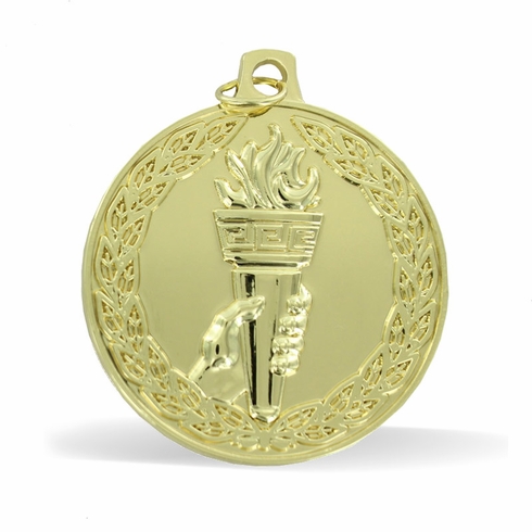 2 Inch Die-Struck Achievement Medal in Gold