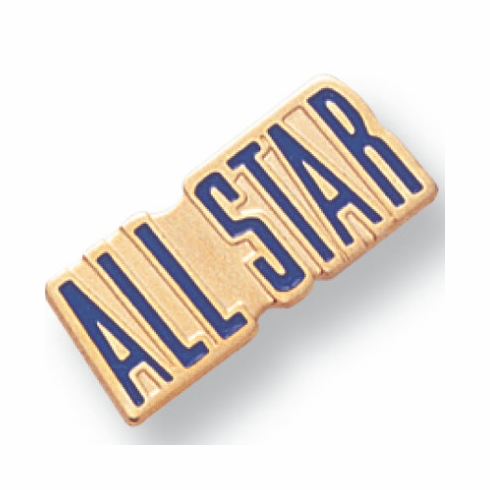 ALL STAR ENAMELED PIN