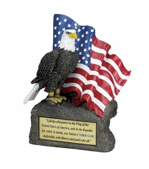 ALLEGIANCE EAGLE TROPHY WITH PLATE