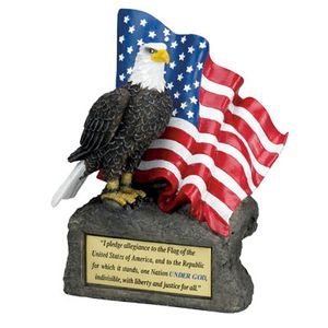 ALLEGIANCE EAGLE TROPHY WITH PLATE
