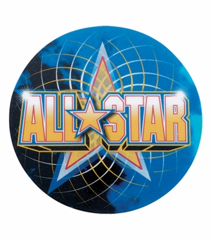 2 Inch in Diameter Round All Star Mylar Insert