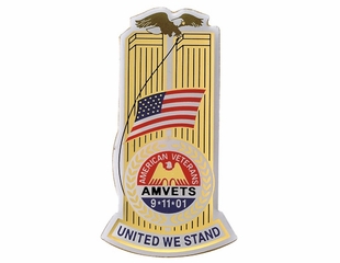 AMERICAN VETERANS UNITED WE STAND PIN