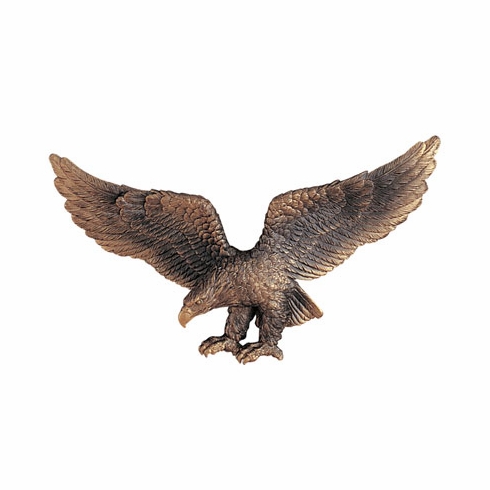 ANTIQUE BRONZE EAGLE, 9-1/2 X 4