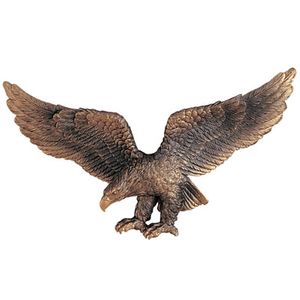 ANTIQUE BRONZE EAGLE, 9-1/2 X 4