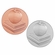 2-Inch in Diameter Round Stamped Metal Apple and Books Insert in Multiple Colors