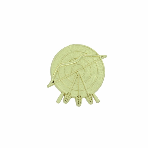  ARCHERY CHENILLE PIN GOLD