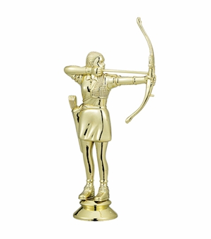 ARCHERY FEMALE TROPHY FIGURE