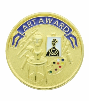 ART AWARD PIN