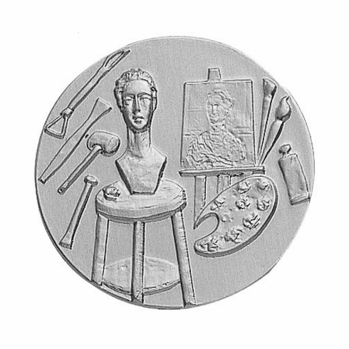 ART PAINTING SCULPTURE, 2 INCH STAMPED INSERT