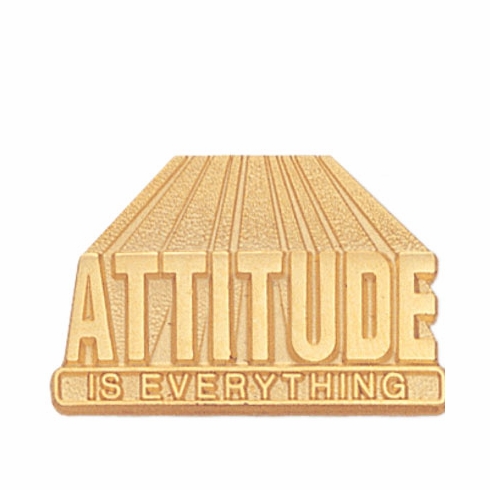 ATTITUDEIS EVERYTHING PIN