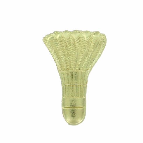 BADMINTON CHENILLE PIN GOLD