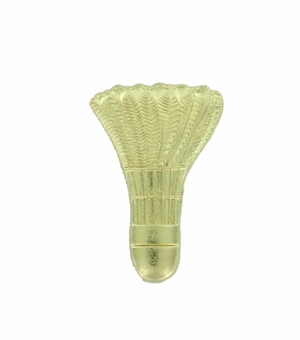 BADMINTON CHENILLE PIN GOLD