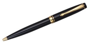 BALL POINT DELUXE TWIST BLACK PEN