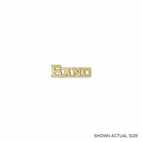 BAND CHENILLE PIN GOLD