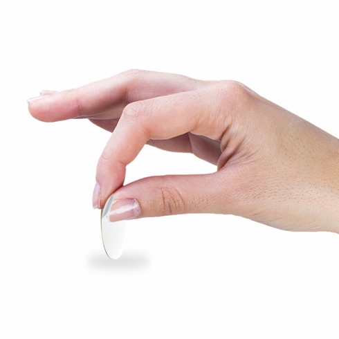 1-Inch in Diameter Round Metal Baseball Medallion Insert in Multiple Colors