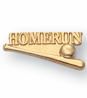 BASEBALL HOMERUN CHENILLE PIN