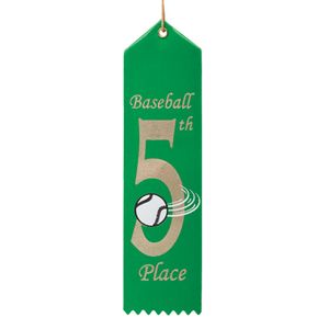 BASEBALL RIBBON - EYELET, CORD, CARD