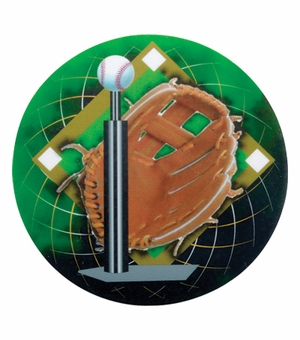 2 Inch in Diameter Round Tee Ball Mylar Insert
