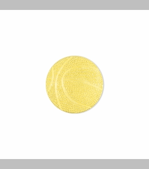 1 INCH BASKETBALL CHENILLE PIN GOLD