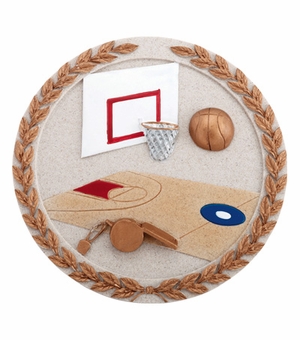 BASKETBALL PLAQUE MOUNT