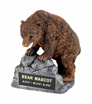 BEAR MASCOT TROPHY