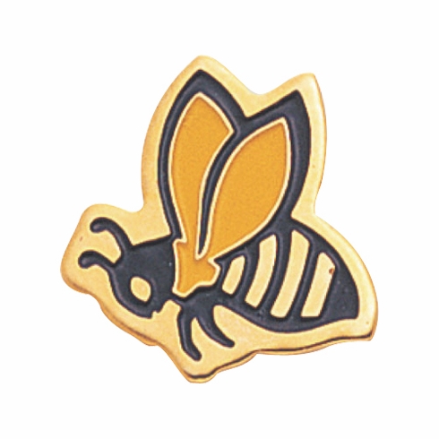 BEE PIN ENAMELED