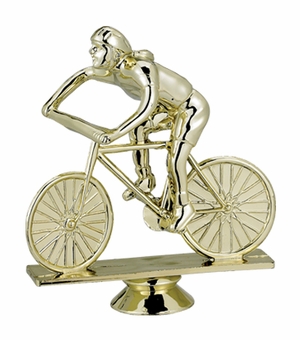 BICYCLE FEMALE TROPHY FIGURE