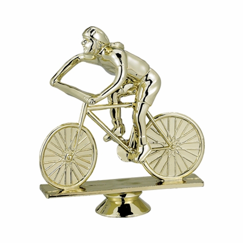 BICYCLE FEMALE TROPHY FIGURE
