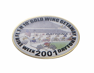 BIKE WEEK GOLD WING GETAWAY DAYTONA PIN