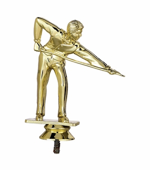 BILLIARDS MALE TROPHY FIGURE