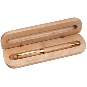 BIRCH WOOD PEN AND BOX FOR LASER ENGRAVING