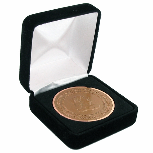 BLACK BOX HOLDS 2 INCH COIN