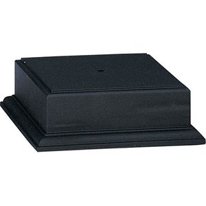 BLACK FINISH BASE FOR CUP OR BOWL